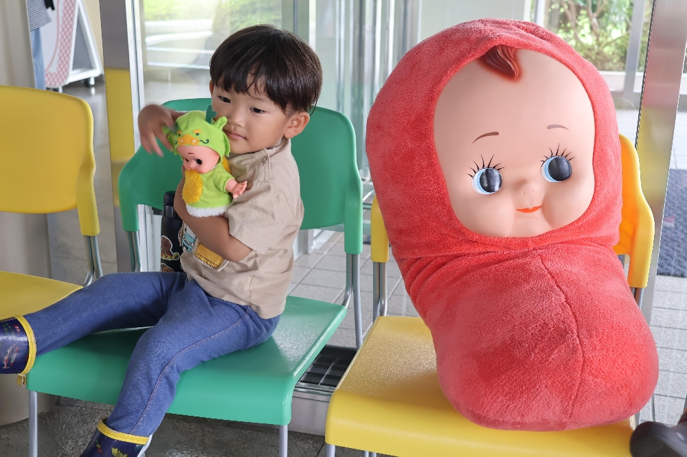 7月の子育て支援センター「さくらの森」そらえみクラブ～キューピー工場見学～