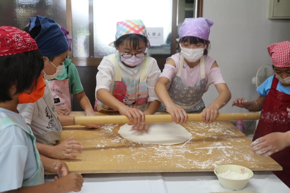 8月23日うどん作り体験に行ってきました