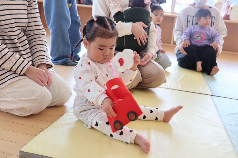 子育て支援センター「さくらの森」パーティそようよ💕の様子です！